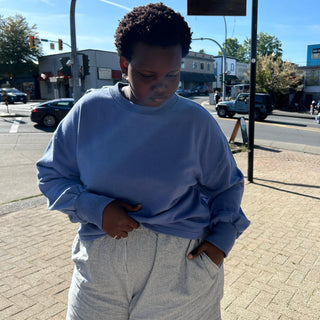 Hemp Cloud Sweater Indigo