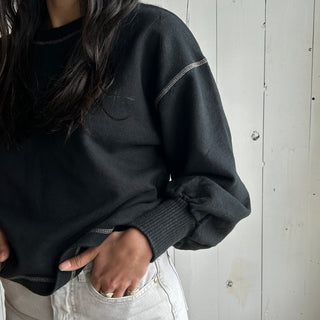 Hemp Cloud Sweater Coal