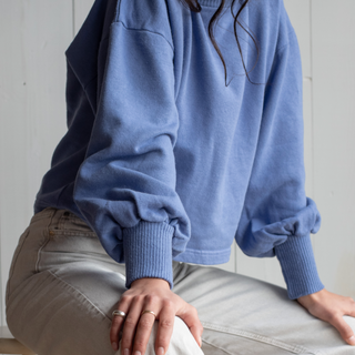 Hemp Cloud Sweater Indigo