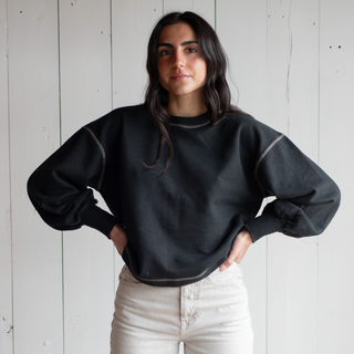 Hemp Cloud Sweater Coal