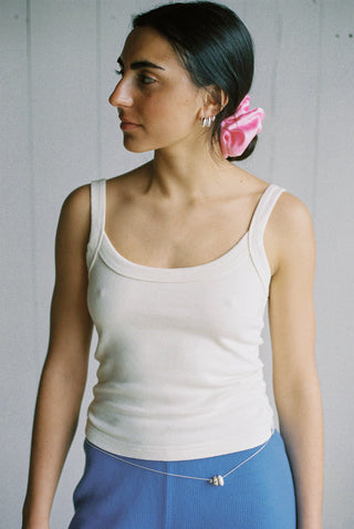 Hemp Breeze Tank Top Cream