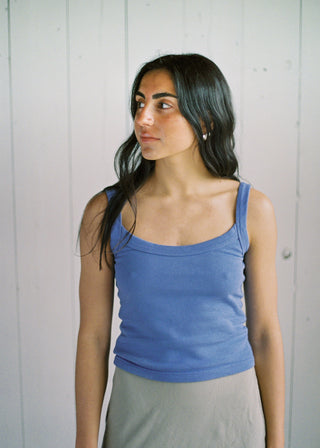 Hemp Breeze Tank Top Indigo