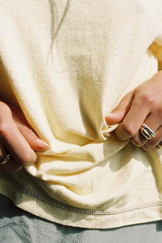 Hemp Rover Tee Yellow